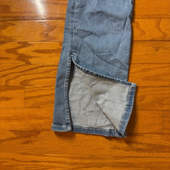 Frame Le Super High Mini Boot Slit-Hem Jeans In Danbury 26 - Picture 7 of 12